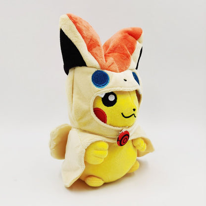 Plüschfigur Pikachu déguisé en Victini - 20 cm