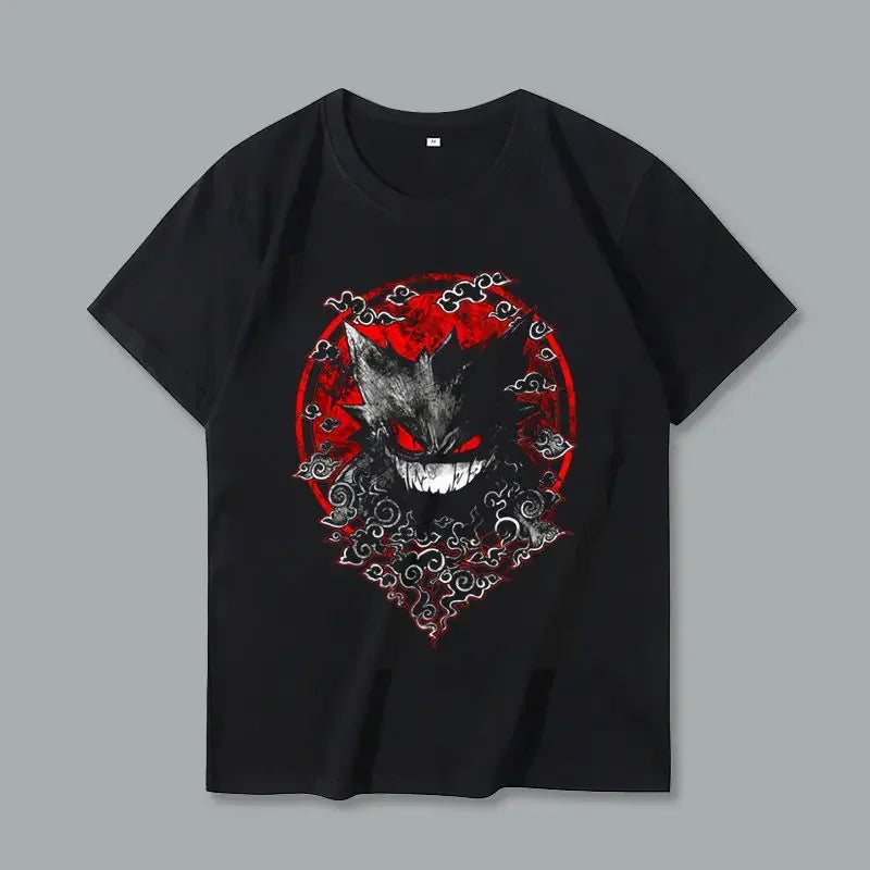 T-shirt d'été Gengar pour fans de Pokémon