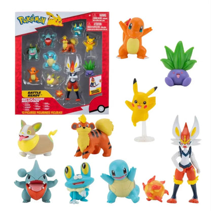 Set de Figurines Pokémon Ultimate Battle - 11 Combattants