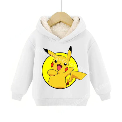 Pullies Hoodies Enfants Pokémon Douillets et Colorés