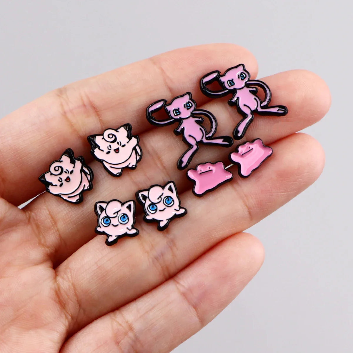 Boucles d'oreilles Pokémon uniques pour fans