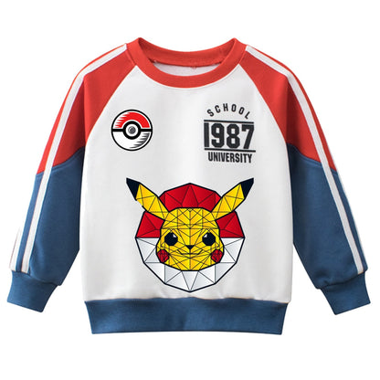 Sweatshirt Sportif Enfant Pokémon Style College