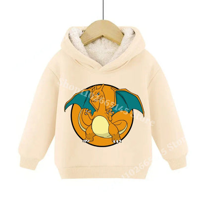 Pullies Hoodies Enfants Pokémon Douillets et Colorés