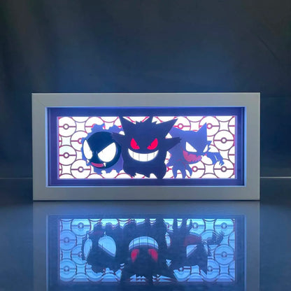 Lampe LED Pokémon : Gengar, Pikachu ou Mewtu