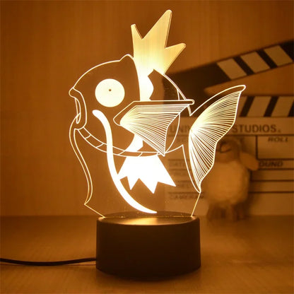 Lampe Décorative Pokémon LED - Ambiance Chaleureuse et Stylée