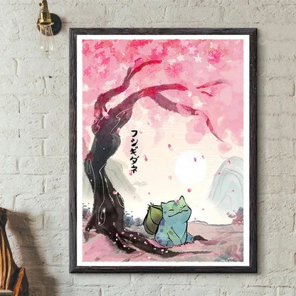 Affiche en Toile Pokémon – Magie et Couleurs pour Votre Intérieur