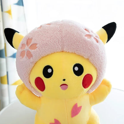 XXL Pikachu Sakura en Peluche - 30cm ou 40cm