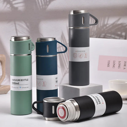 Gourde Thermos Inox 500 ml - Élégance et Performance au Quotidien