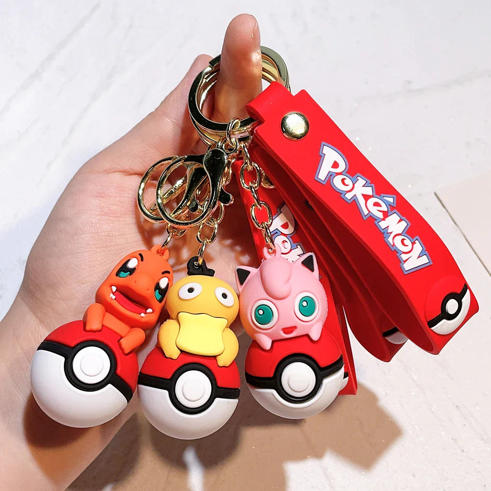 Porte-clés Pokeball avec Figurine Pokémon - Affichez votre fierté de dresseur !