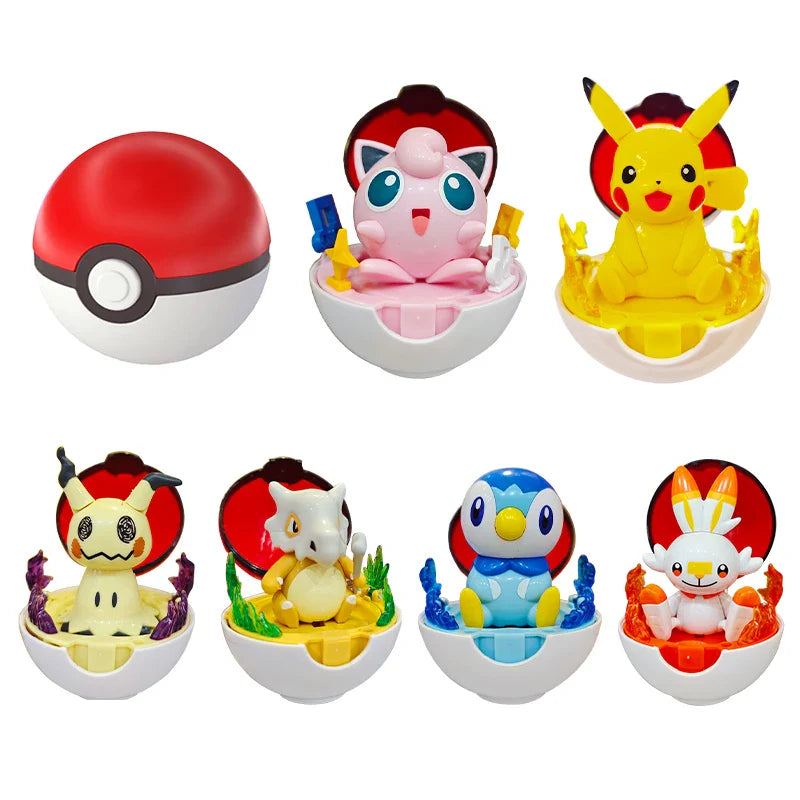 Figurines Pokémon dans Pokéball - 12 choix emblématiques