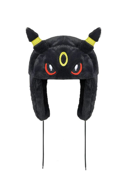 Umbreon Nachtara Mütze für Cosplay, Winter etc.