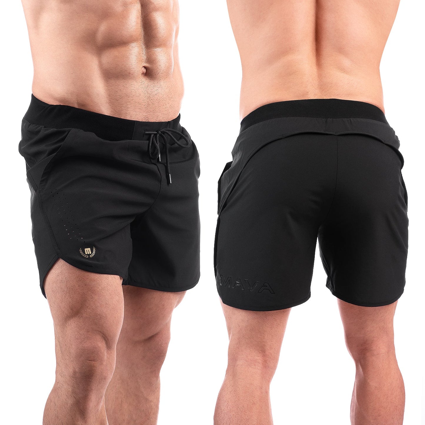 Shorts de Sport Hautes Performances pour Hommes Mava