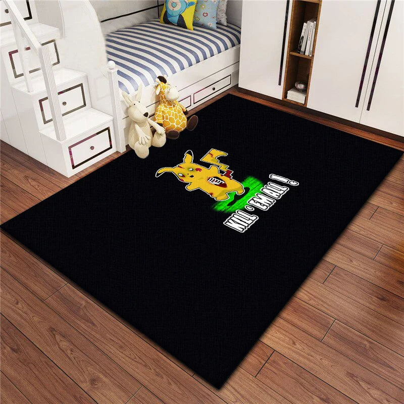 Tapis Pokémon - Styles et Tailles Variés pour une Décoration Unique