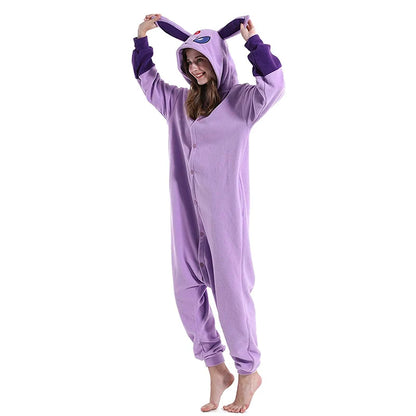 Onesie Cosplay Psiana – Pokémon Confortable et Chaleureux