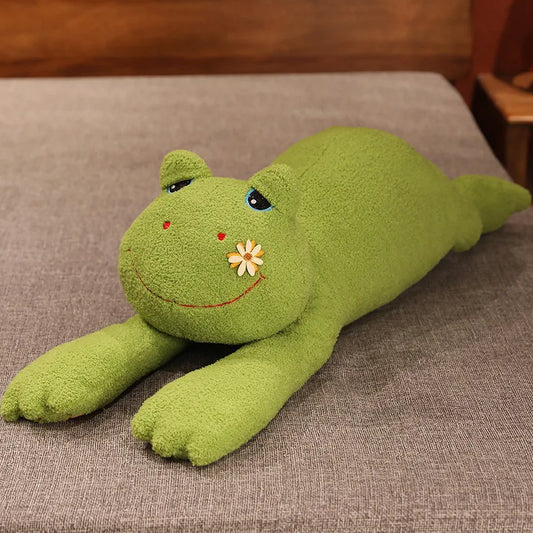 Peluche-Grenouille-Vintage