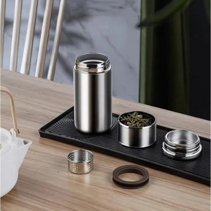 Gourde Thermos en Acier Inoxydable pour Infusion de Thé