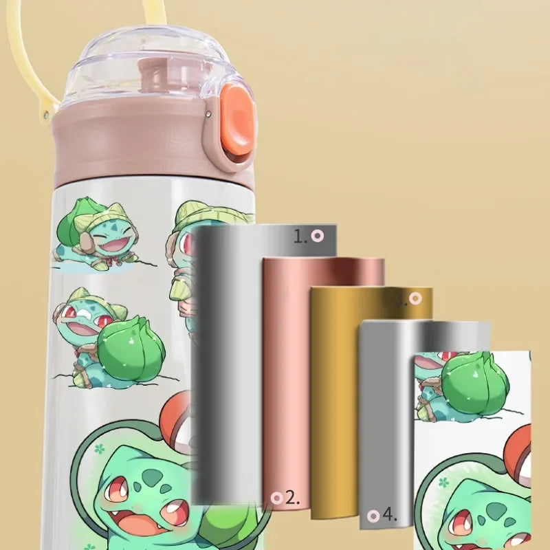 Stylishe Pokemon Kawaii Thermo Trinkflasche (500ml)