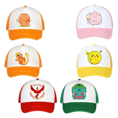 Süße Pokemon Baseball Cap Pikachu Ideal für den Sommer