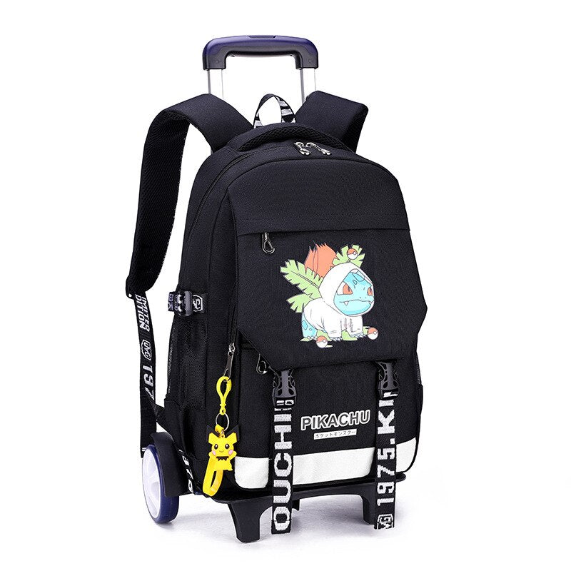 Trolley-Rucksack 2-en-1 Pokémon : Pratique et Stylé