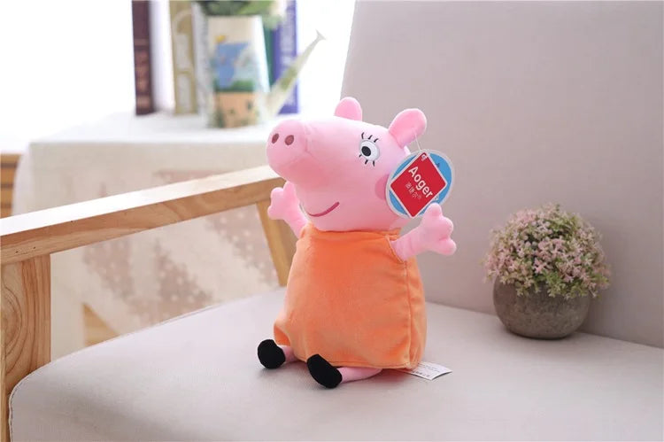 Peluche Peppa Pig 16 cm - Compagnon Doux et Adorable