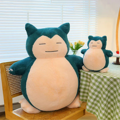 Doudou XXL Relaxo Snorlax Pokémon - Compagnon Câlin Parfait