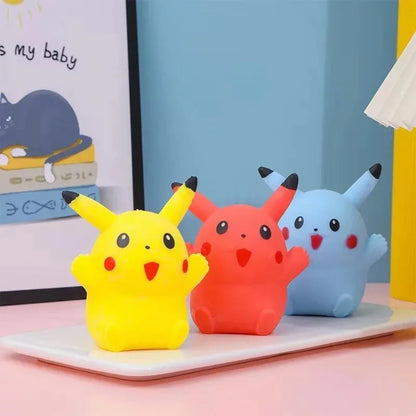 Pikachu Anti-Stress en Silicone - Multicolore