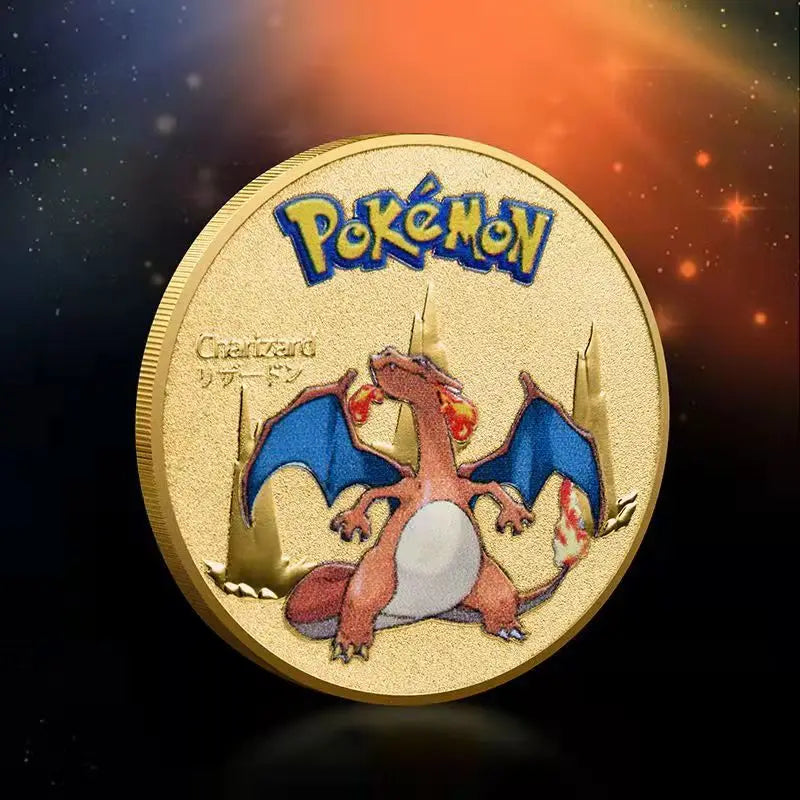 Ensemble Exclusif de 8 Münzen Pokémon pour Collectionneurs