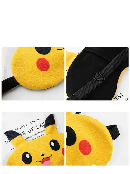 Masque de Sommeil Pikachu en Peluche