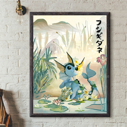 Pokémon Poster Kunstdruck im japanischen Stil kaufen