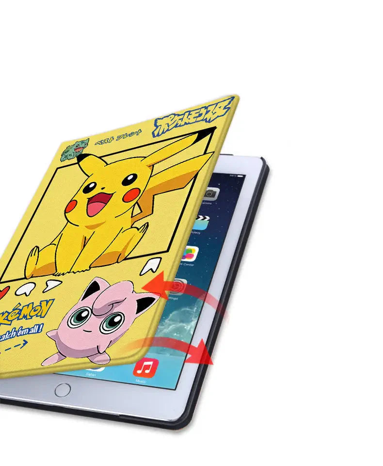 Smartcover Pokémon pour iPad Air et Pro - Style et Protection avec Pikachu et Amis