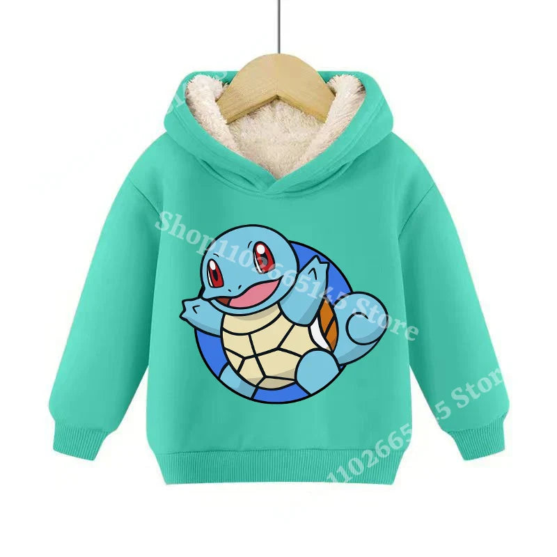 Pullies Hoodies Enfants Pokémon Douillets et Colorés