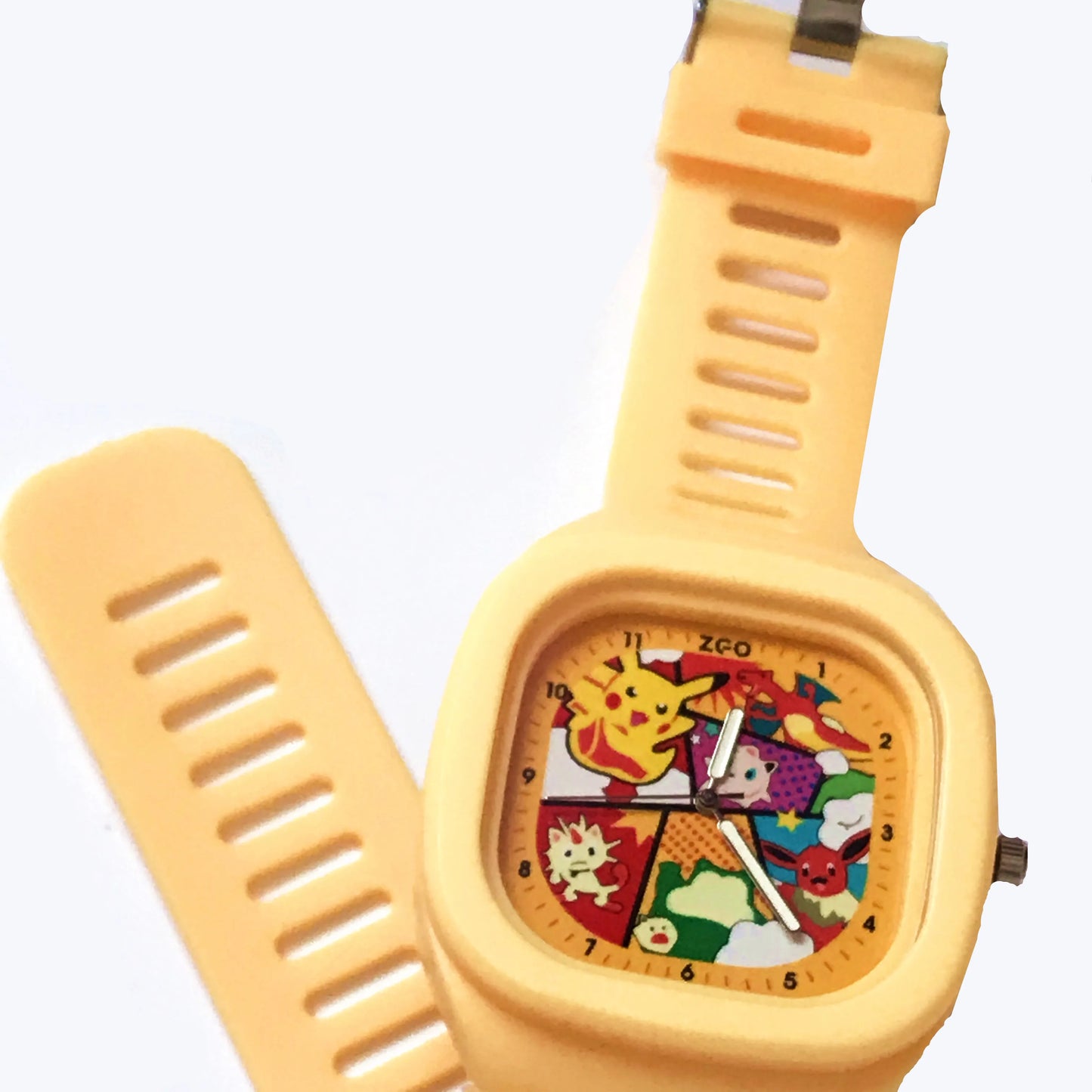 Montres Pokémon Colorées pour Enfants - Apprendre l'Heure avec Style