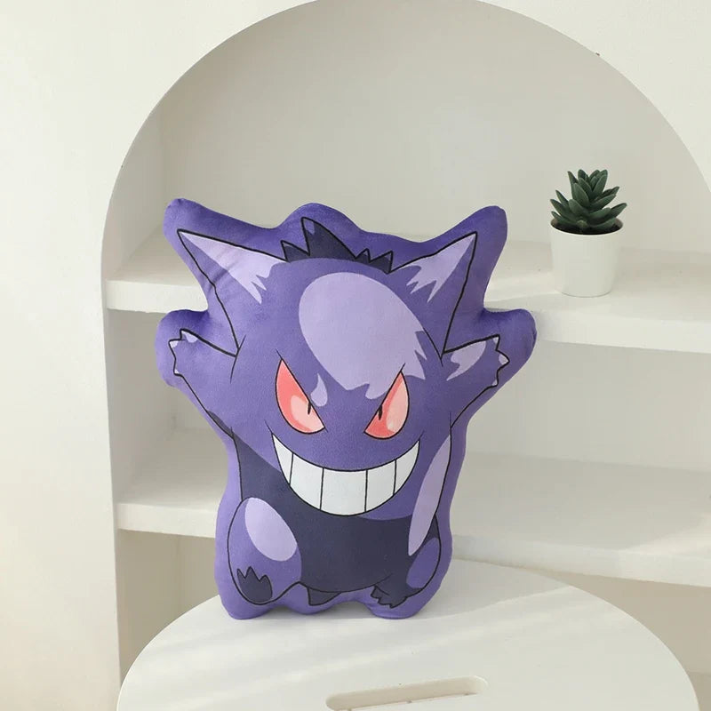 Coussins Pokémon Magiques - Gengar, Pikachu, Bisasam et Plus !