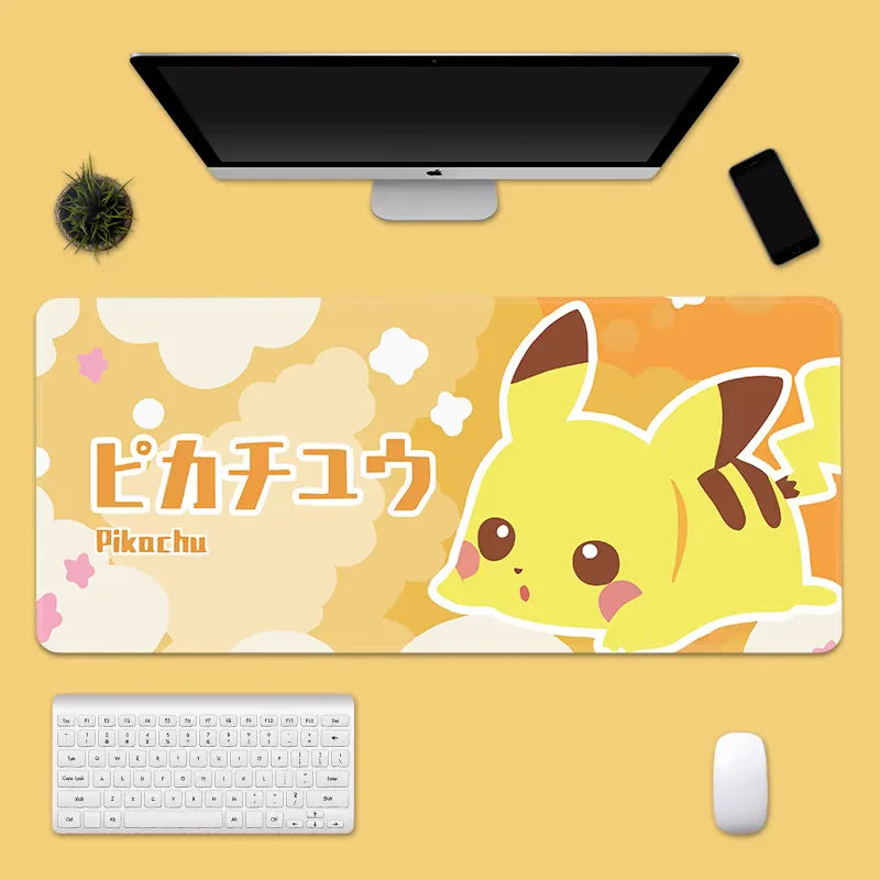 Tapis de Souris Pokémon Anime pour Gamers - Designs Évocateurs