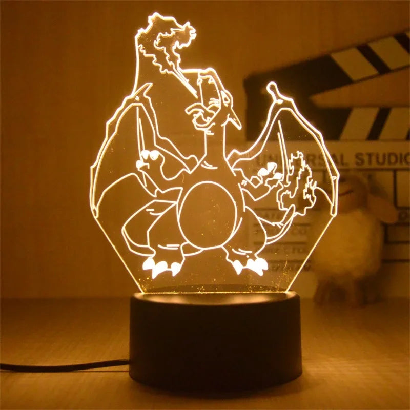 Lampe Décorative Pokémon LED - Ambiance Chaleureuse et Stylée