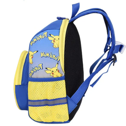 Sac à dos Pikachu bleu et jaune pour enfants