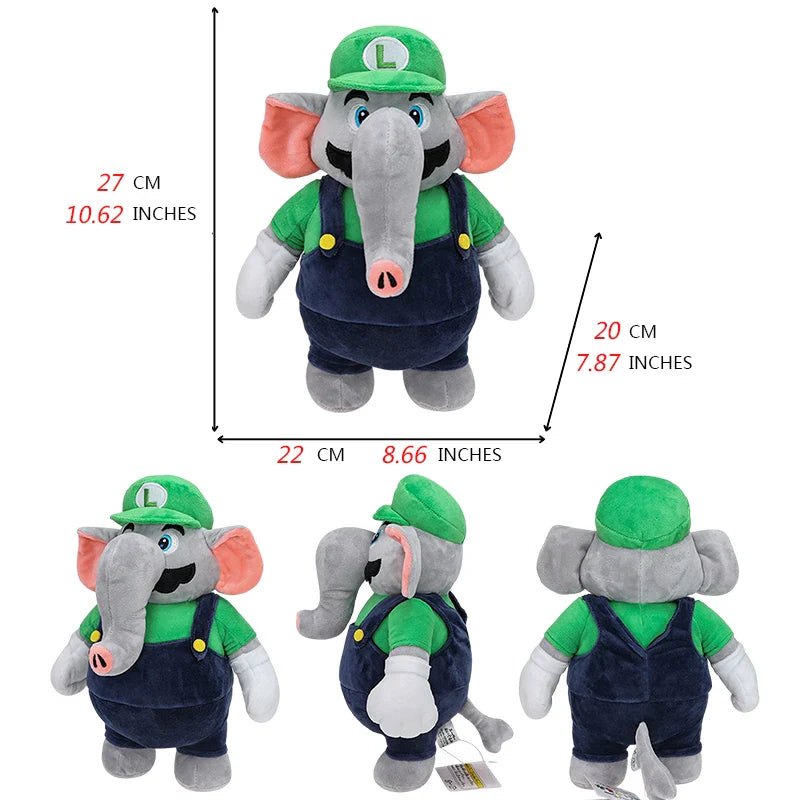 Peluche Luigi Mario Bros 30 cm - Douceur et Magie