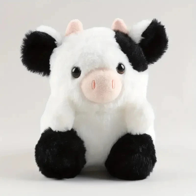 Peluche Vache Mini - L'ami câlin irrésistible