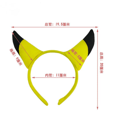 Bandeau Cosplay Charmant Pikachu