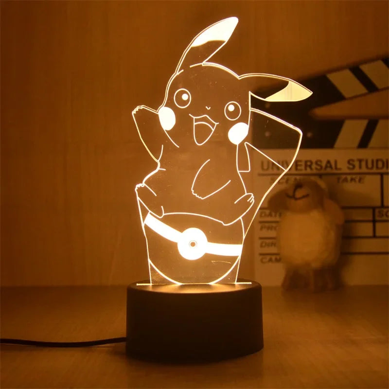 Lampe Décorative Pokémon LED - Ambiance Chaleureuse et Stylée