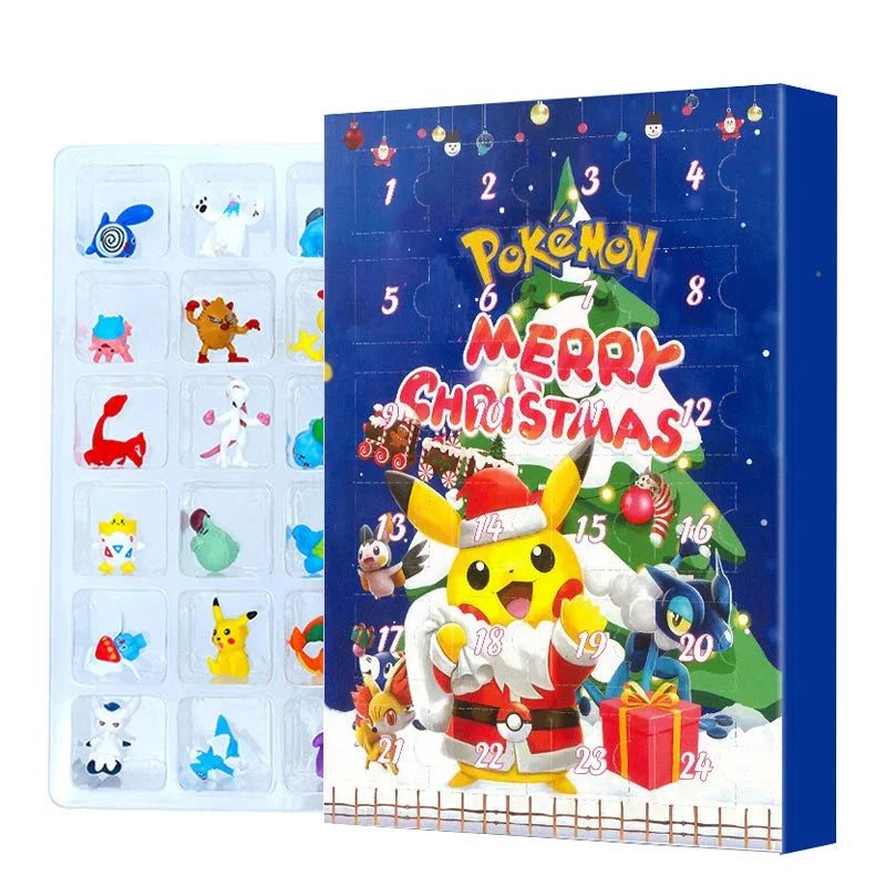 Calendrier de l'Avent Pokémon Pikachu Magique avec 24 Surprises