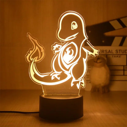 Lampe Décorative Pokémon LED - Ambiance Chaleureuse et Stylée