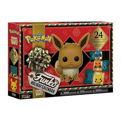 Calendrier de l'Avent Funko Pokémon Evoli - Édition Limitée 24 Figurines