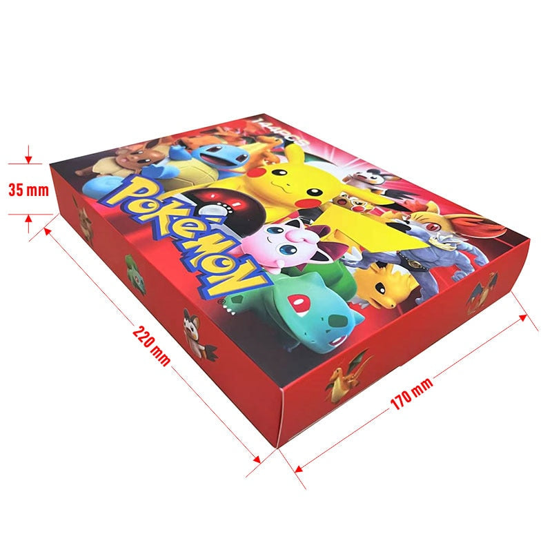 Coffret Cadeau Pokémon avec 144 Figurines Collectibles Éblouissantes