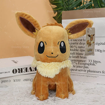 Peluches Pokémon Adorables (Psiana, Folipurba, Feelinara, Nachtara, Glaziola, Evoli)