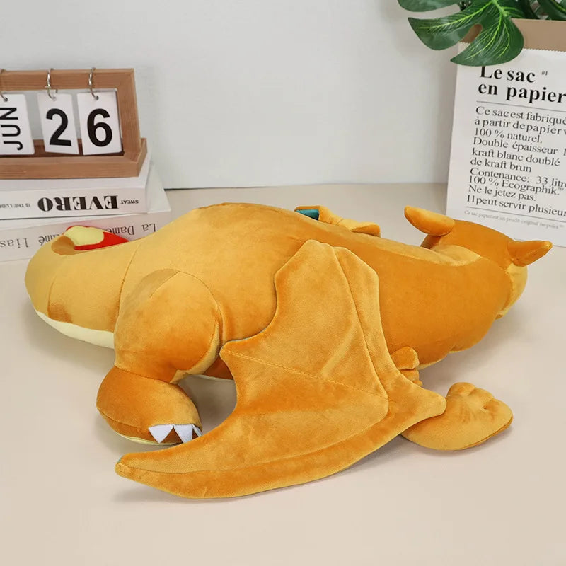 Coussin en Peluche Glurak Charizard - Confort et Magie Pokémon