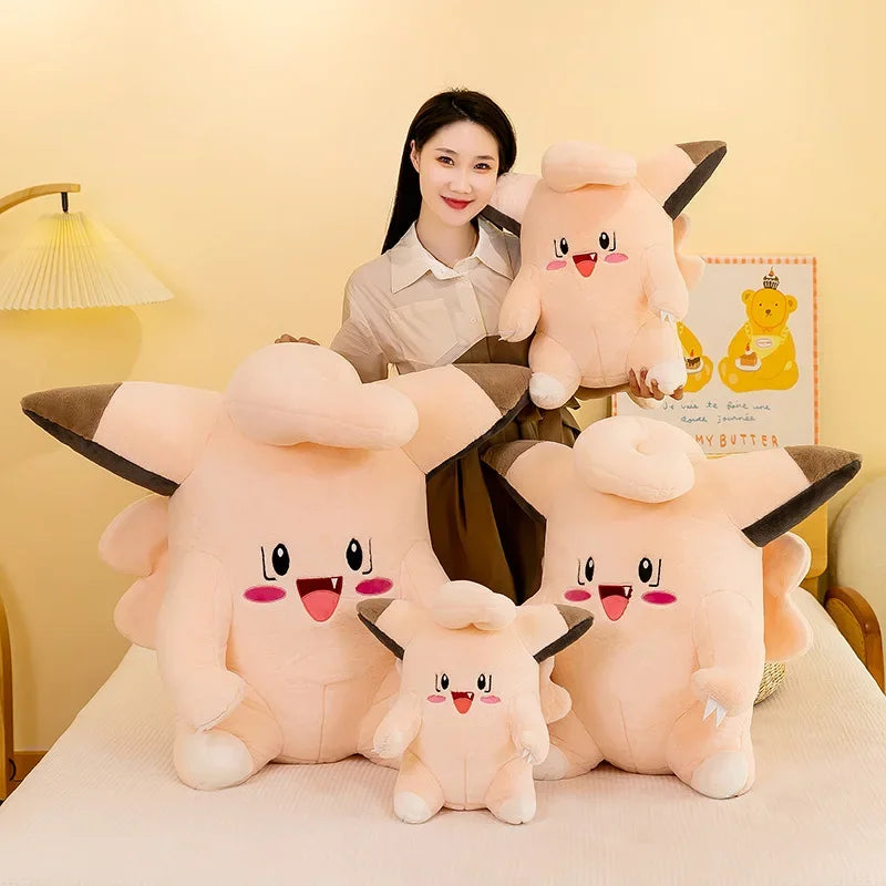 Peluche Piepi Clefairy - Compagnon Pokémon Adorable (35/45/80 cm)