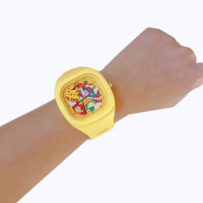 Montres Pokémon Colorées pour Enfants - Apprendre l'Heure avec Style