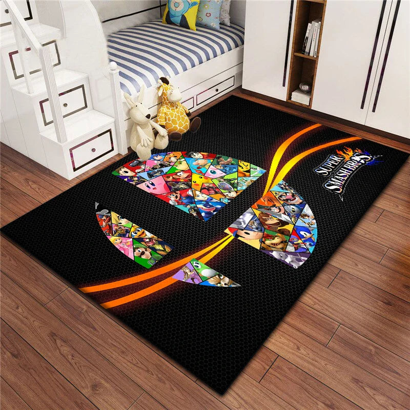 Tapis Pokémon - Styles et Tailles Variés pour une Décoration Unique