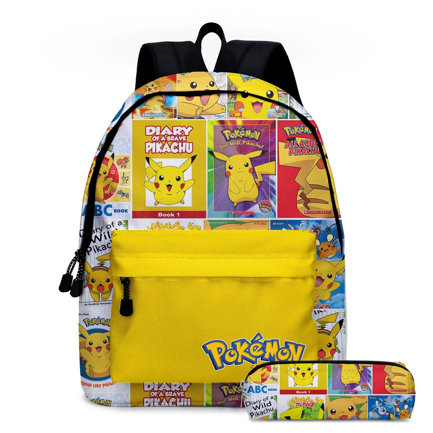 Pikachu Rucksack mit Federmappe im praktischen Set kaufen